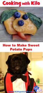 Kilo the DIY dog shows you how to make fun and delicious sweet potato pups for your and your dog