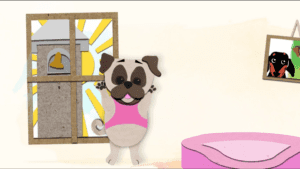 Penny P Pug Dancing