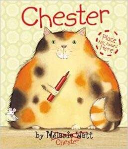 chester the cat melanie watt