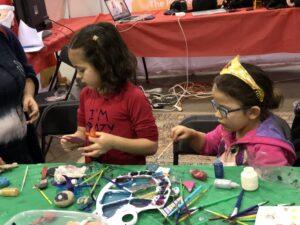 Kids Craft Painting Pet Rocks