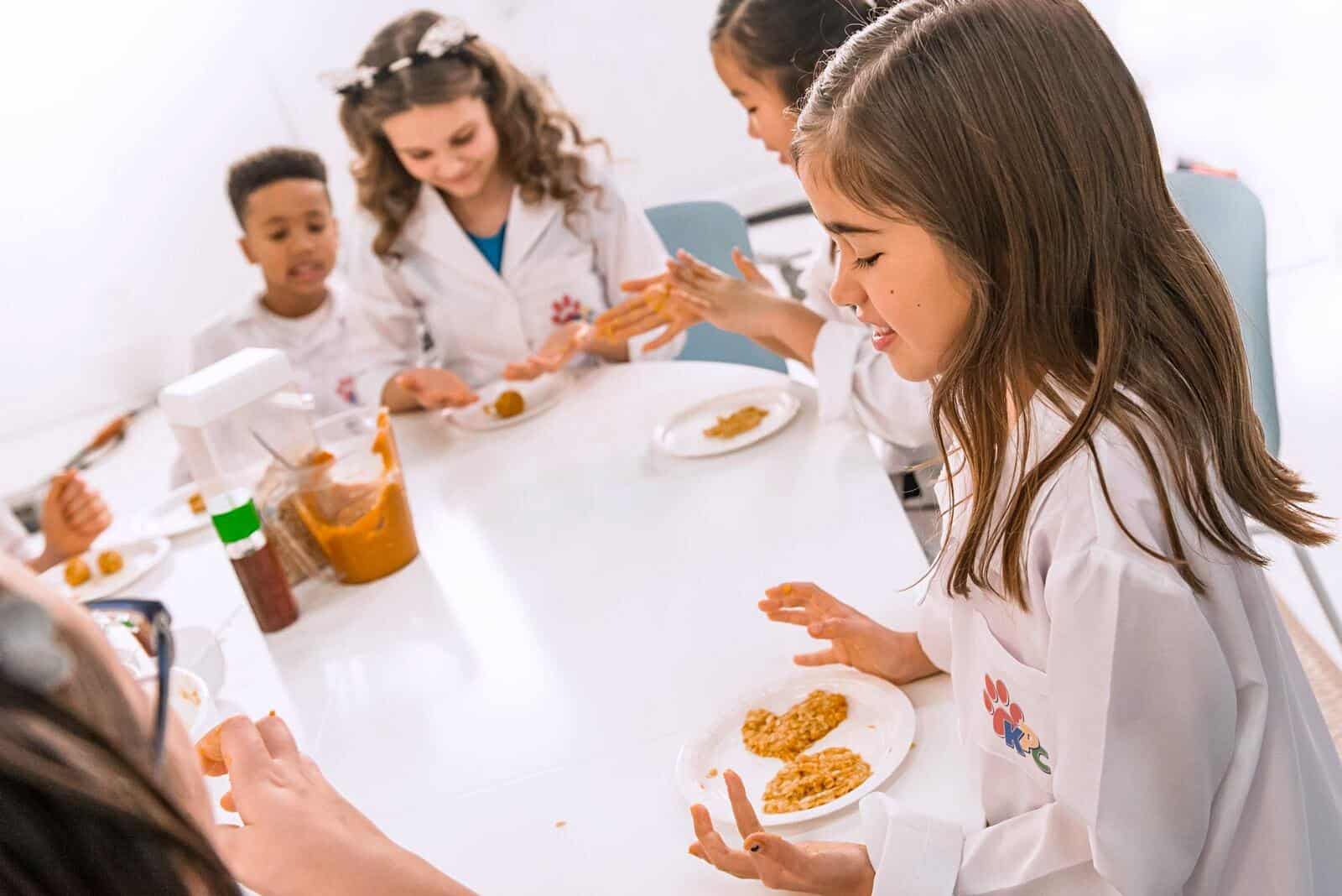 Making cookies Kids' Pet Club