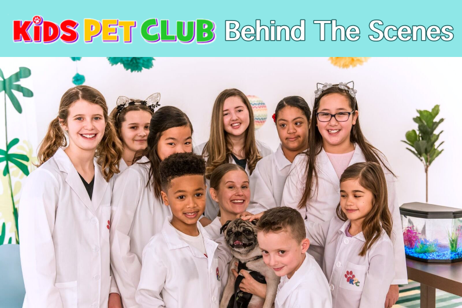 Behind the Scenes on Kids’ Pet Club Filming