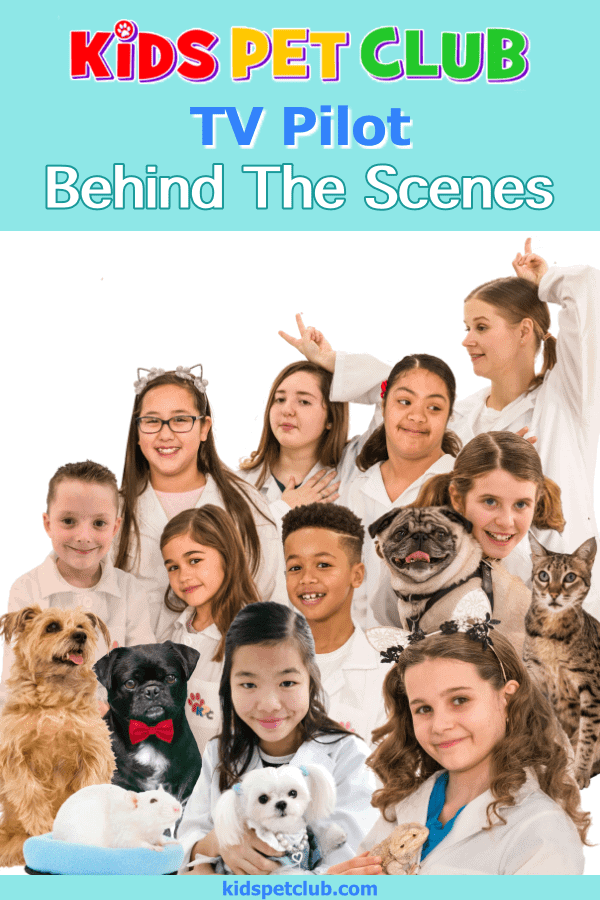 Behind the Scenes on Kids' Pet Club Filming